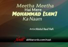 Meetha Meetha Hai Mere Mohammad (saw) Ka Naam | Abdul Rauf Rafi