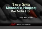Tere Siwa Mabood-e-Haqeeqi Koi Nahi Hai | Anas Younus