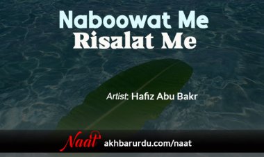 Naboowat Me Risalat Me | Hafiz Abu Bakr