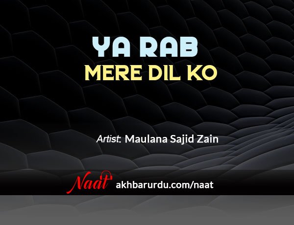 Ya Rab Mere Dil Ko | Maulana Sajid Zain
