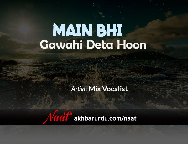 Mai Bhi Gawahi Deta Hoon | Mix Vocalist