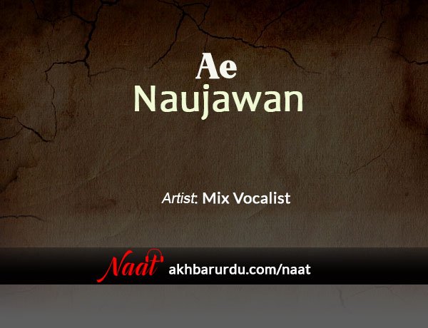 Ae Naujawan | Mix Vocalist