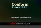 Confirm Jannati Hai | Syyed Yasir Soharwardi