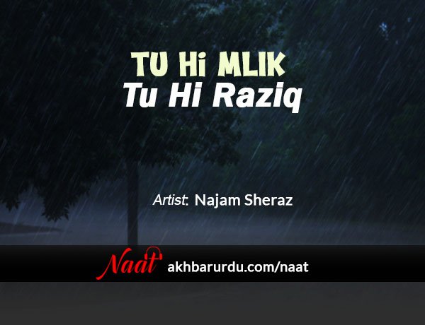 Tu Hi Malik Tu Hi Raziq | Najam Sheraz
