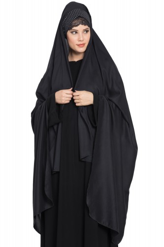 Irani Chadar with Detachable Nose Piece- Hijab In Rayon Fabric-Abaya ...