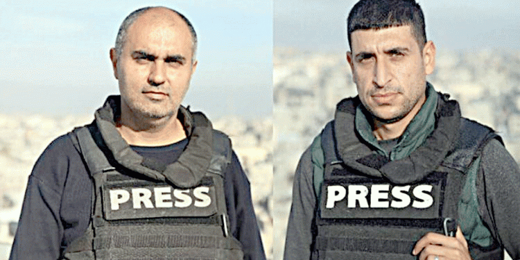 غزہ کے دو صحافیوں کو ’روری پیک‘ ویڈیو ایوارڈ