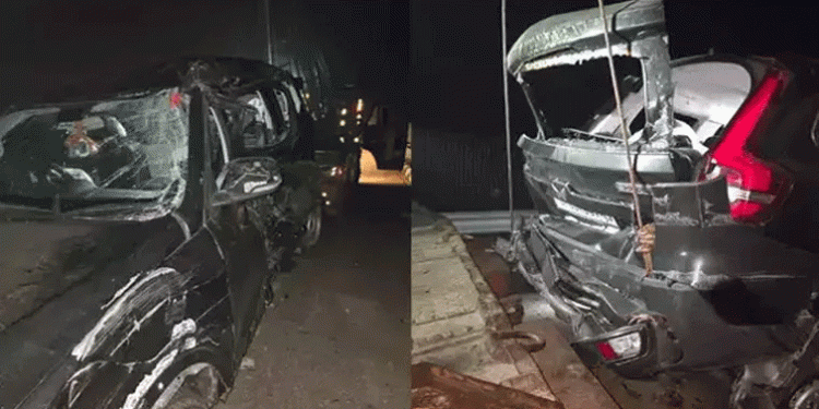 سڑک حادثہ میں سیفئی میڈیکل یونیورسٹی کے5 پی جی طلباء  ہلاک