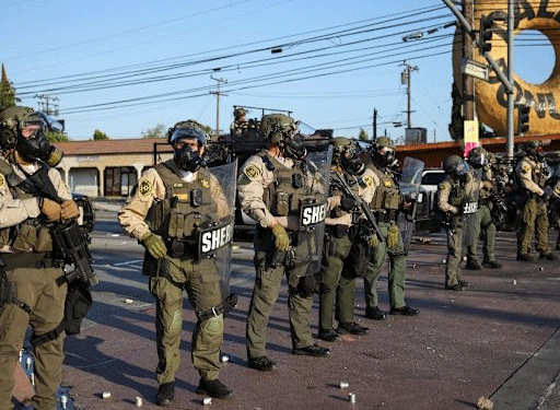 لاس اینجلس میں امیگریشن چھاپوں کے خلاف احتجاج تیز