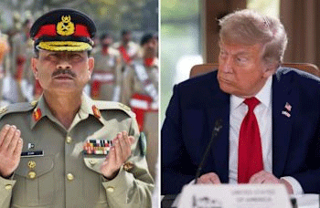 ڈونالڈ ٹرمپ اور عاصم منیر کے درمیان  وائٹ ہاؤس میں اہم ملاقات