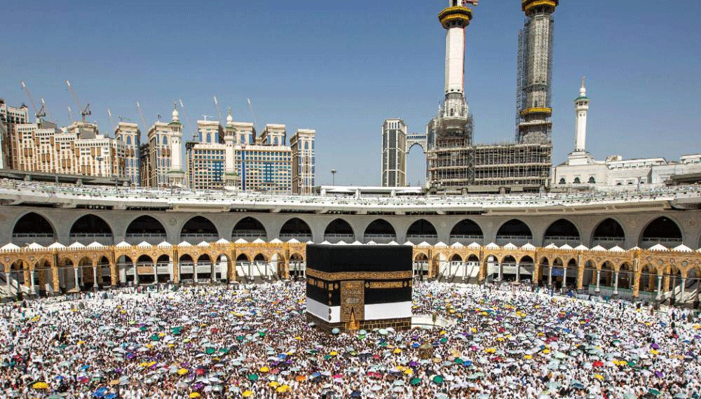 منیٰ میں عازمین کے قیام کے ساتھ مناسک حج کاآغاز