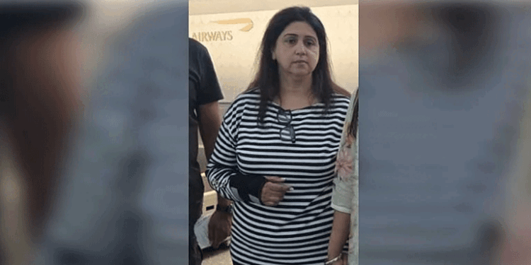 مونیکا کپور کو ہندوستان لا نے میں سی بی آئی کامیاب