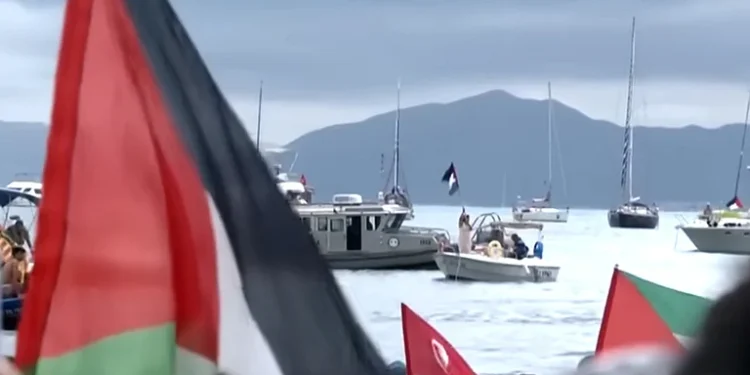 غزہ کا محاصرہ توڑنے والا صمد فلوٹیلا قافلہ ڈرون حملے کا شکار، تناؤ بڑھ گیا