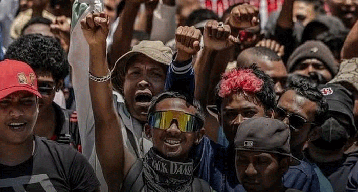 جین زی تحریک کے بعداب جزیرہ نما ملک مڈغاسکر میں تختہ پلٹ