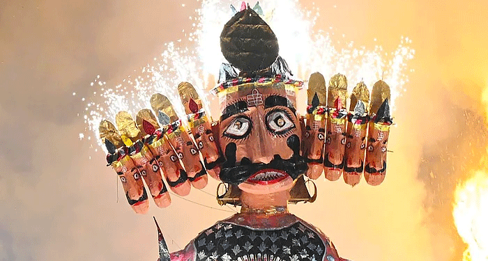 ناتھو رام گوڈسے کے چہرے کو راون کے طور پر کیوں نہیں دکھایا؟