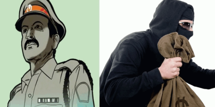 مہاراشٹر کے ناگپور شہر  میں فرضی پولس کی دہشت