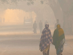 دہلی میں درجہ حرارت 5.6 ڈگری سیلسیس تک گرا