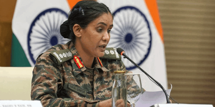 کرنل صوفیہ قریشی کو وششٹ سیوا میڈال دینے کا اعلان