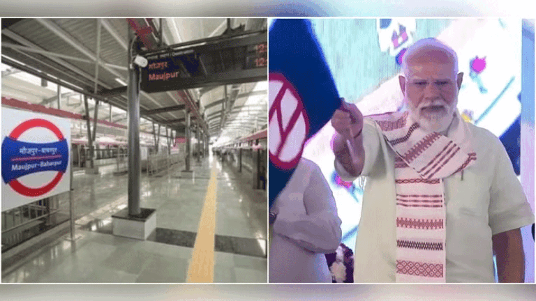 دہلی میں ملک کے پہلے ’رنگ میٹرو‘ نیٹورک کا افتتاح