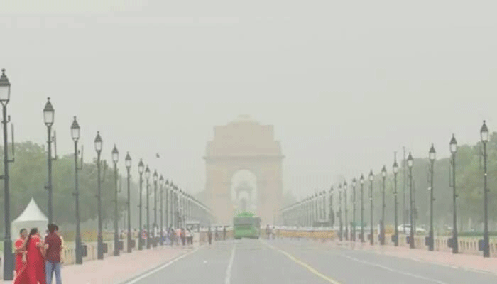 دہلی-این سی آر میں موسم خوشگوار ۔ گرمی اچانک غائب