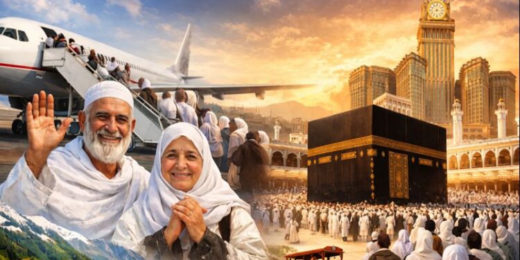 ہندوستان سے  باقاعدہ طور پر حج 2026 کا آغاز