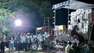 رتلام میں ہائی ٹینشن لائن کی زد میں آیا تعزیہ، 3 افراد جاں بحق