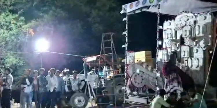 رتلام میں ہائی ٹینشن لائن کی زد میں آیا تعزیہ، 3 افراد جاں بحق