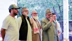 جماعتِ اسلامی ہند کے وفد کی امتحانا ت میں بے ضابطگیوں کے خلاف جاری احتجاج میں شرکت