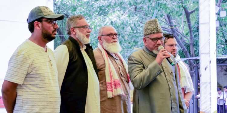 جماعتِ اسلامی ہند کے وفد کی امتحانا ت میں بے ضابطگیوں کے خلاف جاری احتجاج میں شرکت
