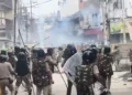اجین شاہی مسجد پر بلڈوزر کارروائی کے خلاف احتجاج