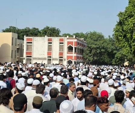 جامعہ ملیہ اسلامیہ واقع جامع مسجد کے امام و خطیب قاری محمد سلیمان قاسمی کا انتقال