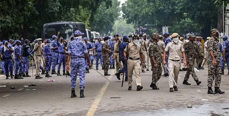 مختلف تنظیموں کے احتجاج کے پیش نظر دہلی پولیس الرٹ- جنتر منتر اور کناٹ پلیس کے قریب دفعہ 163 نافذ